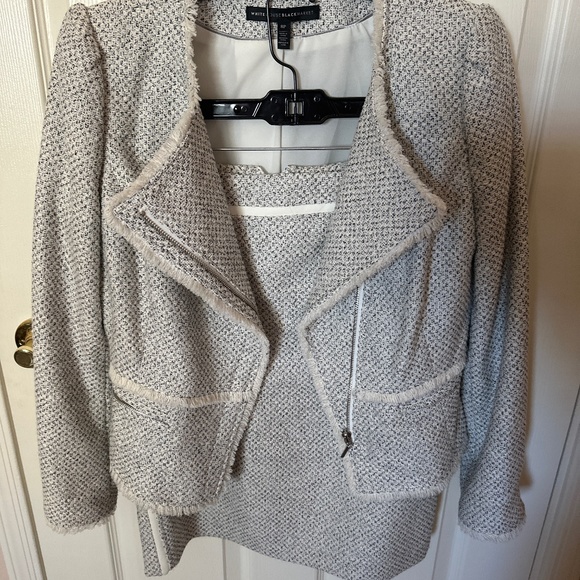 WHBM MOTO TWEED JACKET BUNDLE 8p - Picture 1 of 8